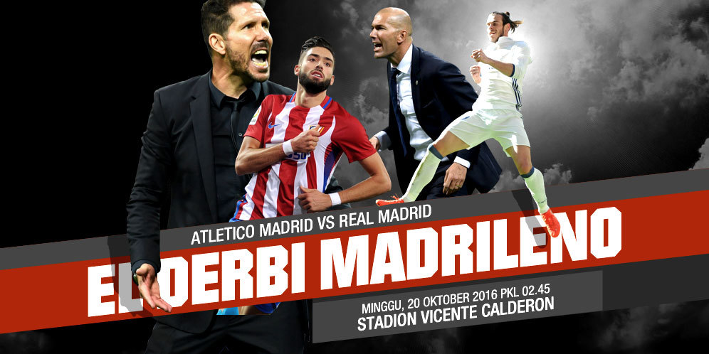 Prediksi Atletico Madrid vs Real Madrid 20 November 2016