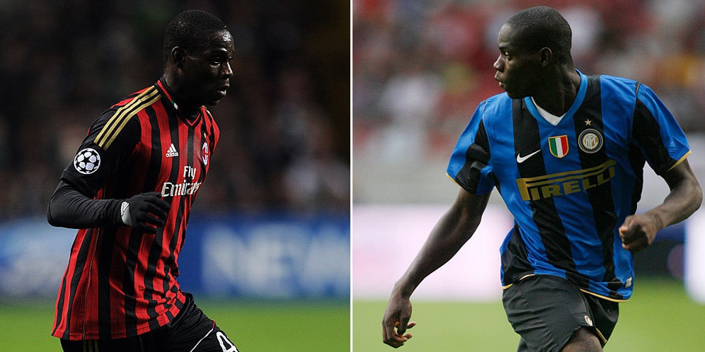 Derby Milan, Balotelli Dukung Merah-Hitam