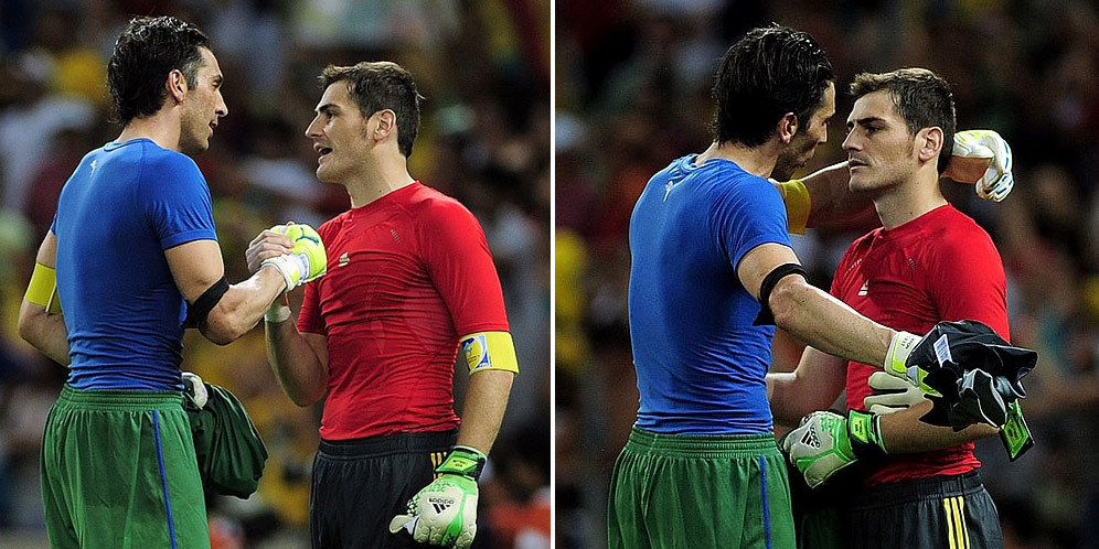 Buffon 167 Caps, Samai Rekor Casillas