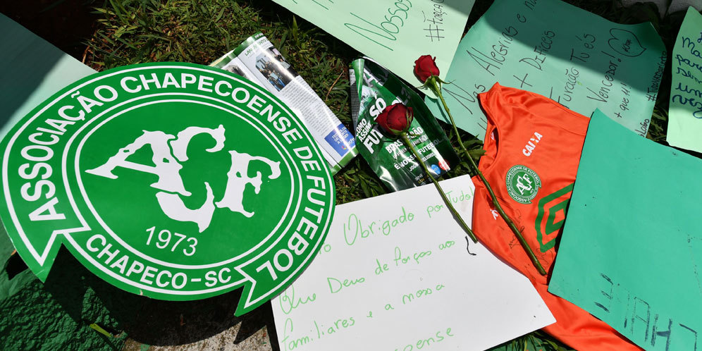 Brasil dan Kolombia Rancang Laga Amal Untuk Chapecoense