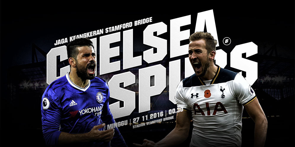 Prediksi Chelsea vs Tottenham Hotspur 27 November 2016