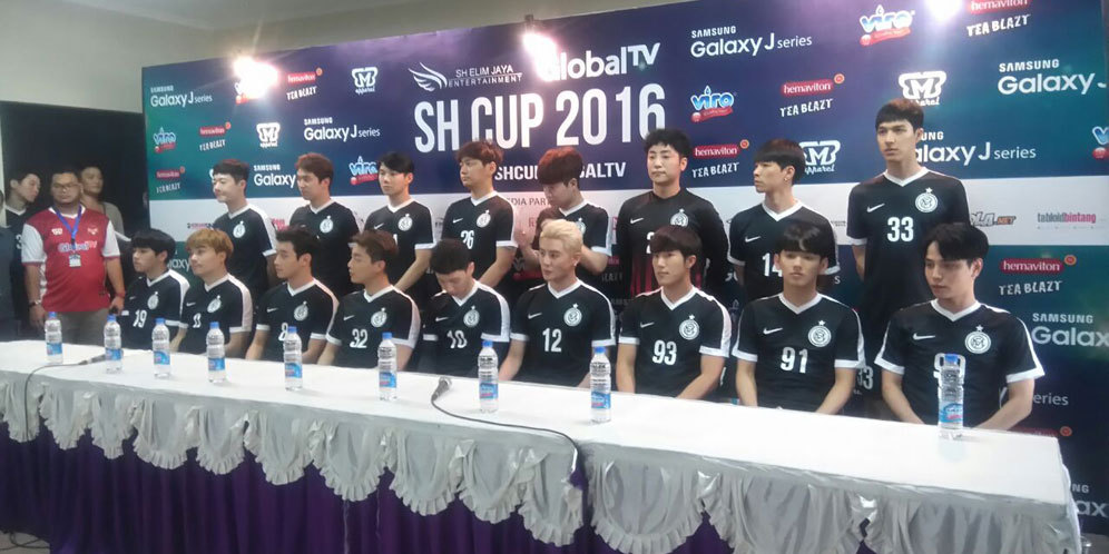 Tim Sepakbola Selebritis Korea Optimis Kalahkan Indonesia