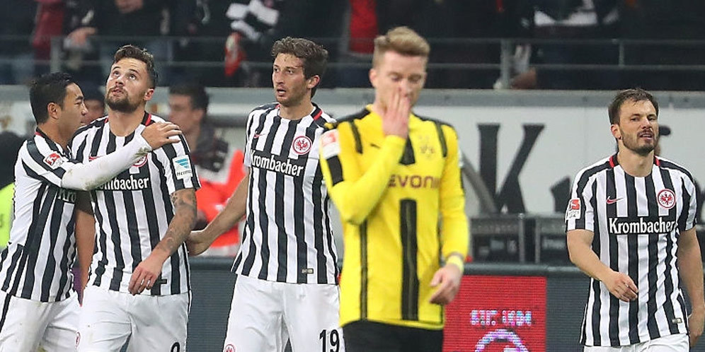 Highlights Bundesliga: Frankfurt 2-1 Dortmund