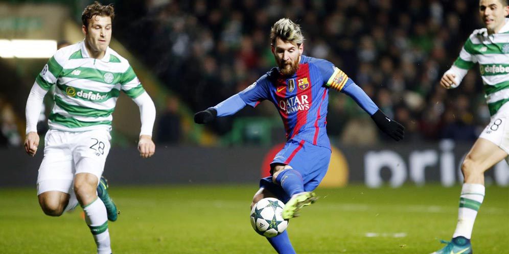 Celtic Tumbang, Rodgers Salahkan Messi