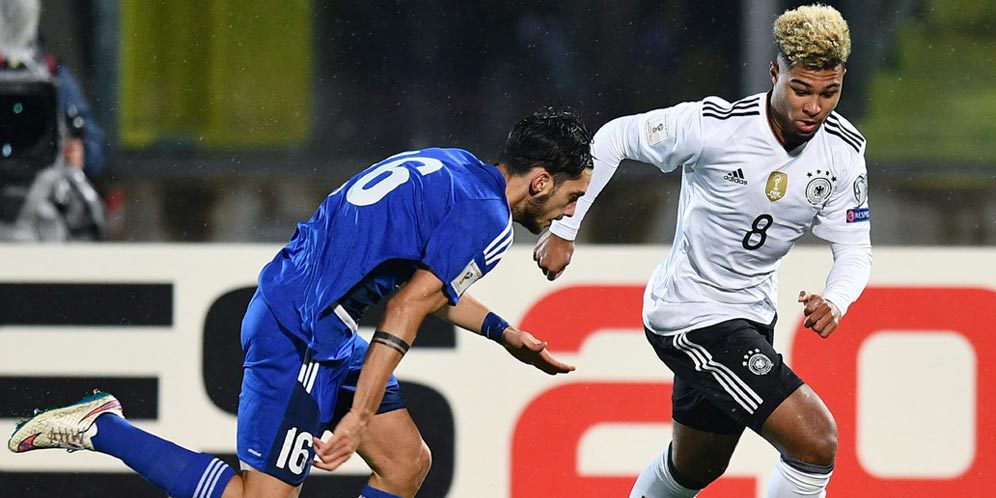 Gagal di Arsenal, Gnabry Tak Mengira Bisa Hattrick di Debut Timnas Jerman