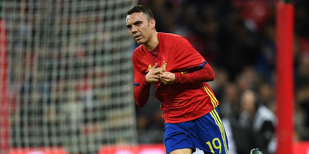 Iago Aspas Bahagia Jebol Gawang Inggris