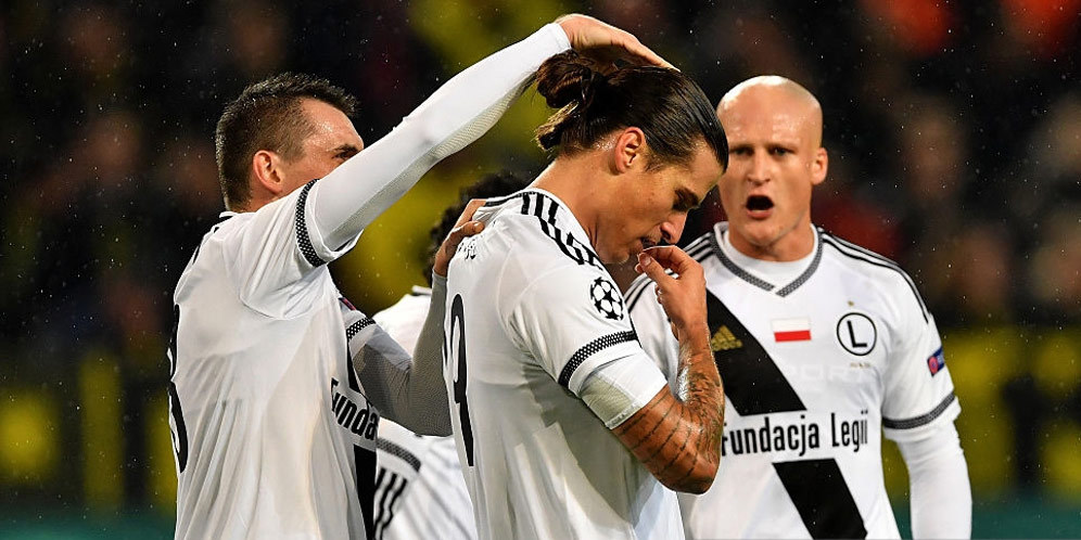 Legia Impresif, Cetak 7 Gol vs Dortmund dan Madrid