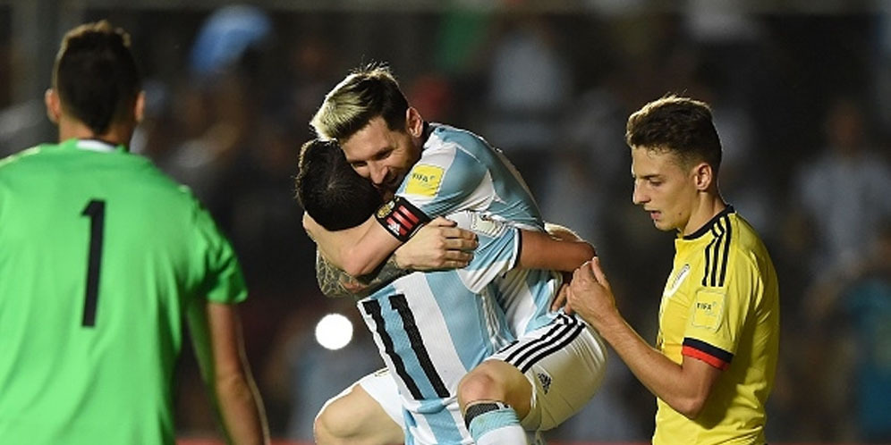 Aksi Ajaib Messi Buat Argentina Tundukkan Kolombia