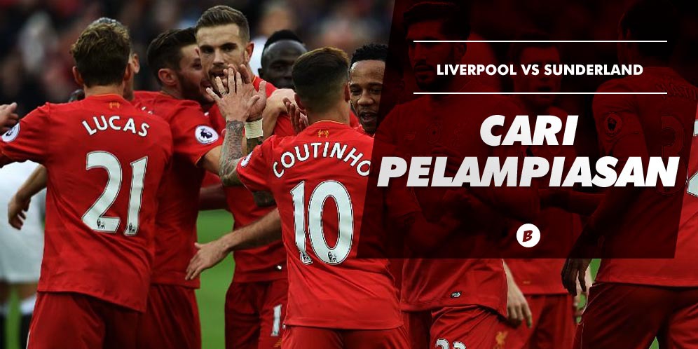 Prediksi Liverpool vs Sunderland 26 November 2016