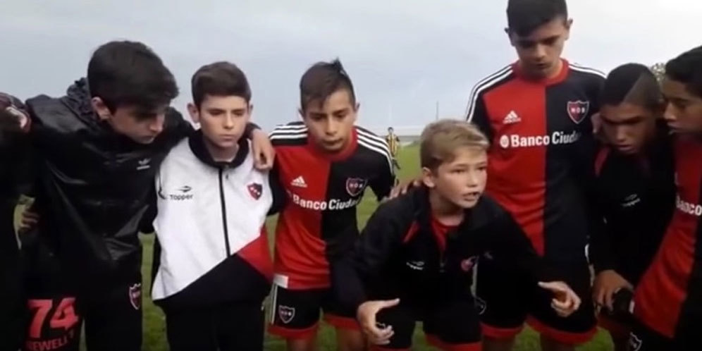 Pidato Heroik Kapten Newell's Old Boys U-10, Penerus Messi?