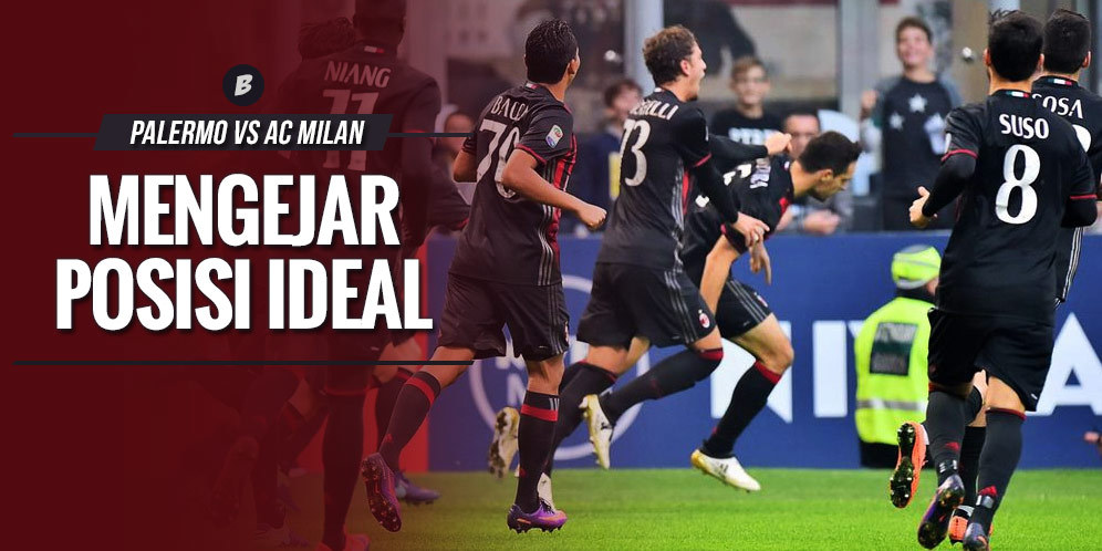 Data dan Fakta Serie A: Palermo vs AC Milan