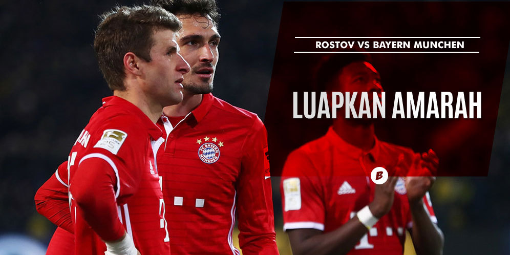 Prediksi Rostov vs Bayern Munchen 24 November 2016