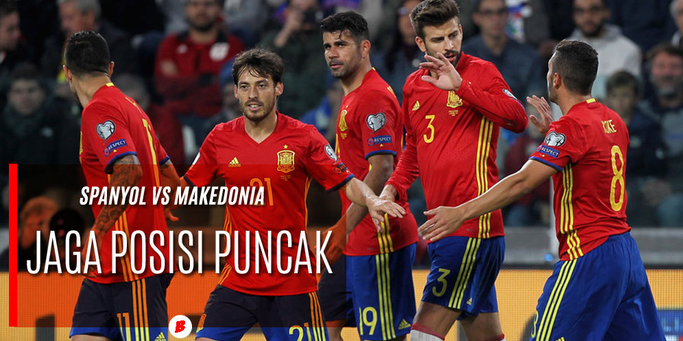 Prediksi Spanyol vs Makedonia 13 November 2016