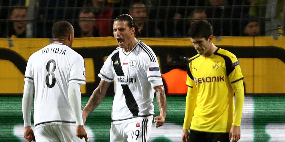 Dibobol Dortmund 14 Gol, Legia Tak Sisakan Penyesalan