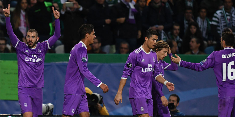 Highlights Liga Champions: Sporting Lisbon 1-2 Real Madrid