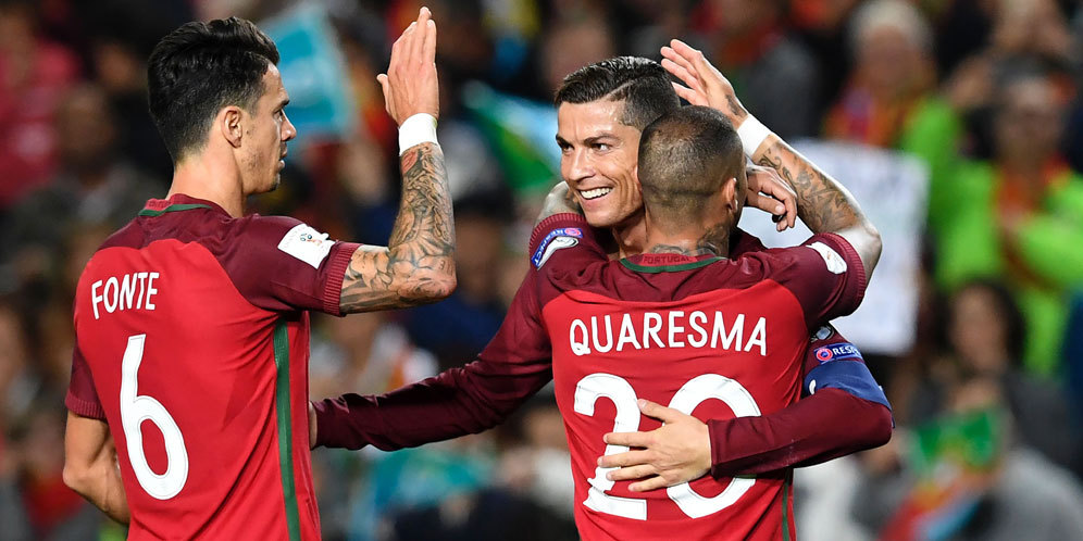 Highlights Kualifikasi Piala Dunia 2018: Portugal 4-1 Latvia