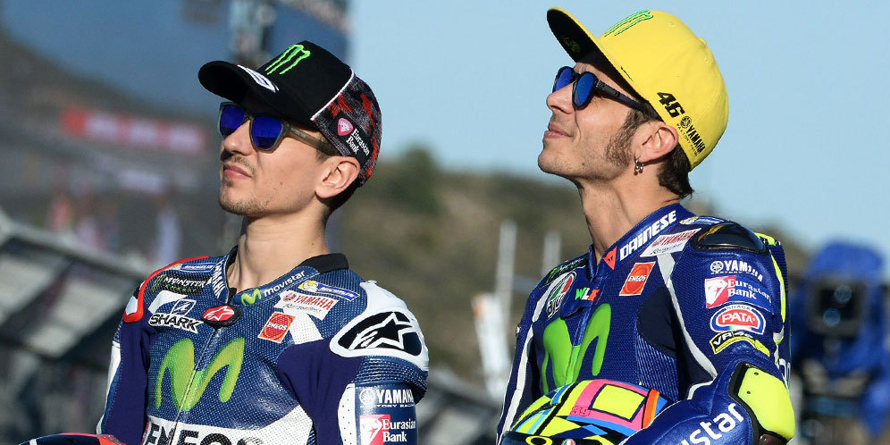 Valentino Rossi: Jorge Lorenzo Selalu Jadi Motivasi Besar