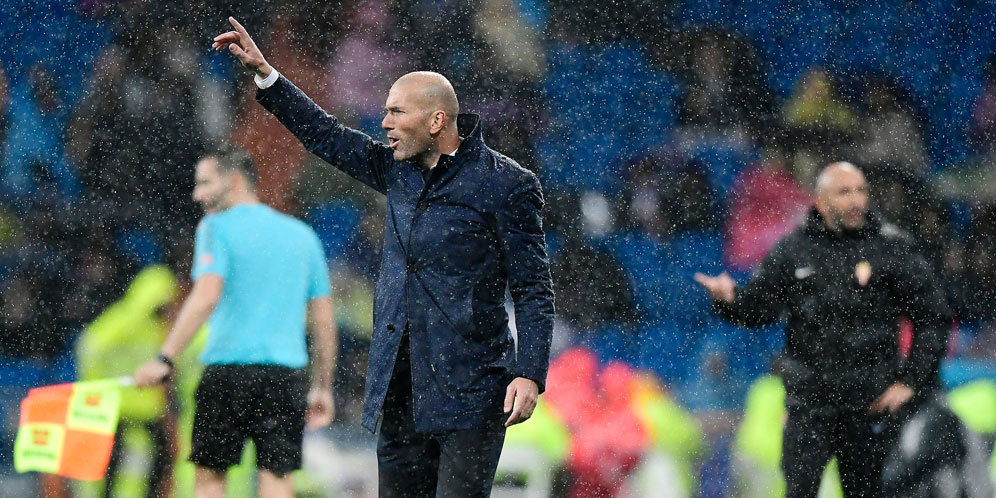 Zidane Tak Puas Meski Madrid Menang Atas Gijon