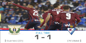 Highlights La Liga: Leganes 1-1 Eibar