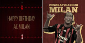 Selamat Ulang Tahun AC Milan Dari Pemain dan Para Mantan Selamat Ulang Tahun AC Milan Dari Pemain dan Para Mantan