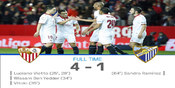 Highlights La Liga: Sevilla 4-1 Malaga