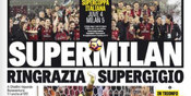 Juara Supercoppa: Super Milan! Juara Supercoppa: Super Milan!