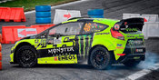 Video Aksi Valentino Rossi Menangi Monza Rally Show 2016