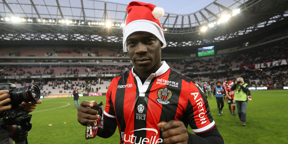 Highlights Ligue 1: Nice 2-1 Dijon, Balotelli Dua Gol