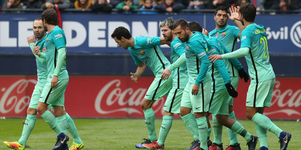 Highlights La Liga: Osasuna 0-3 Barcelona