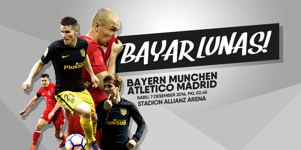 Prediksi Bayern Munchen vs Atletico Madrid 7 Desember 2016