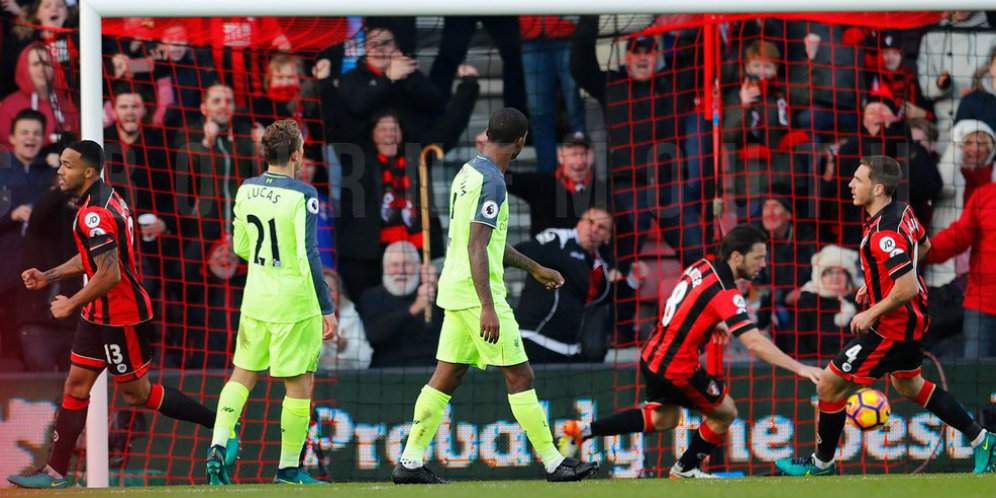 Data dan Fakta Premier League: Liverpool vs Bournemouth