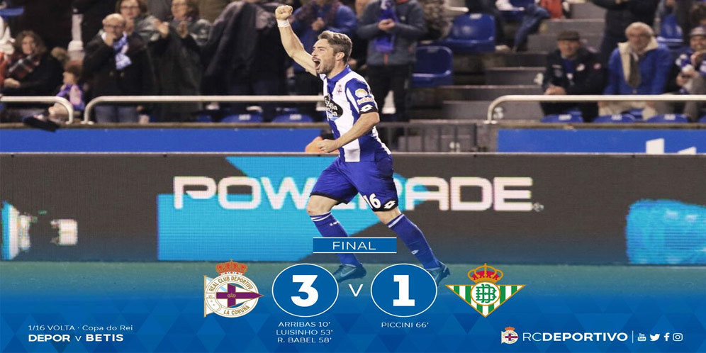 Highlights Copa del Rey: Deportivo 3-1 Real Betis