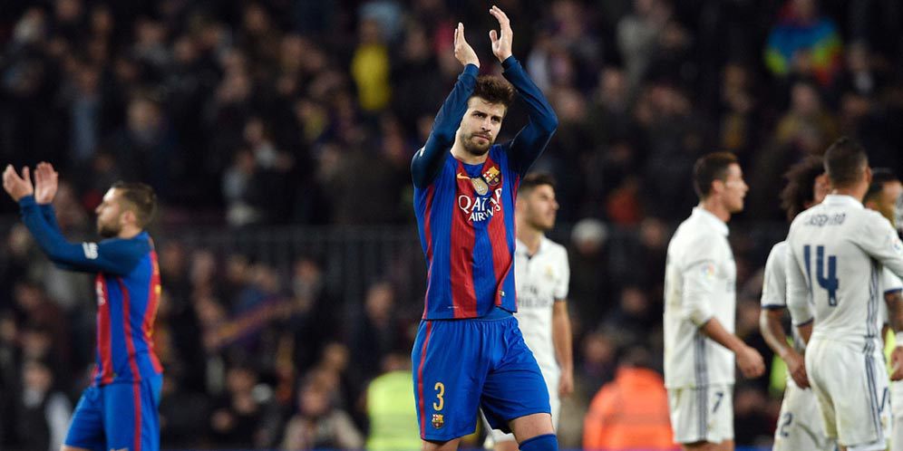 Terungkap, Pique Ternyata Punya Jersey Real Madrid