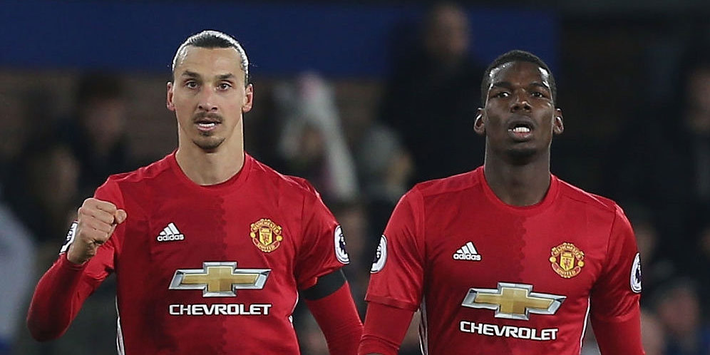 Pogba: Zlatan Ibrahimovic Datang ke MU untuk Juara