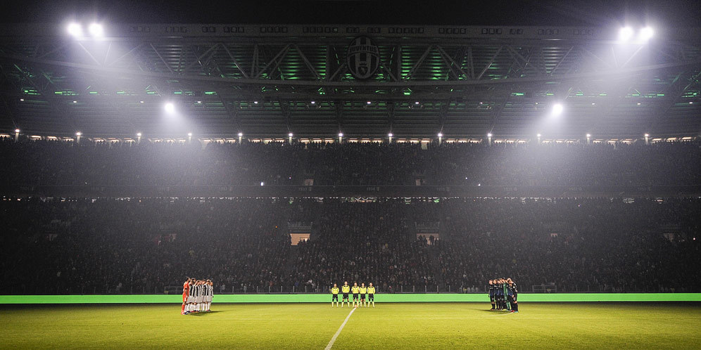 Hening dan Hijau Untuk Chapecoense di Juventus Stadium