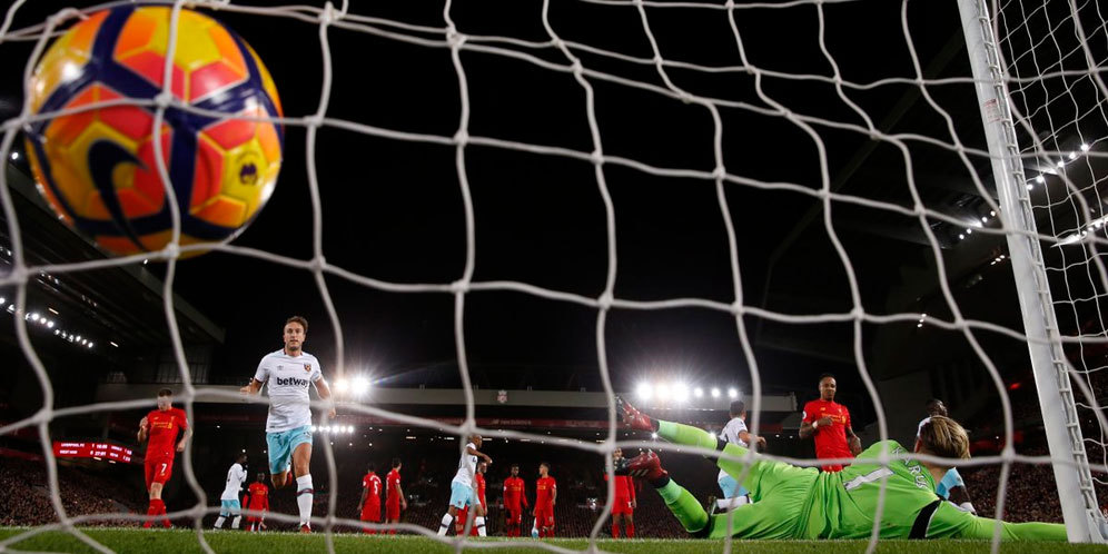 Hasil Pertandingan Liverpool vs West Ham: Skor 2-2