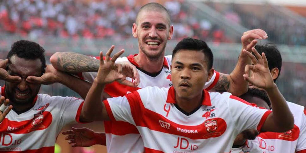 Dane Milovanivic Hat-trick, Madura United Pesta Gol