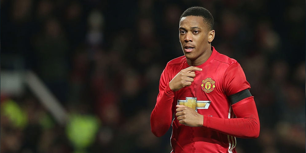 Martial: Tak Jadi Striker Tengah di MU? Tak Masalah