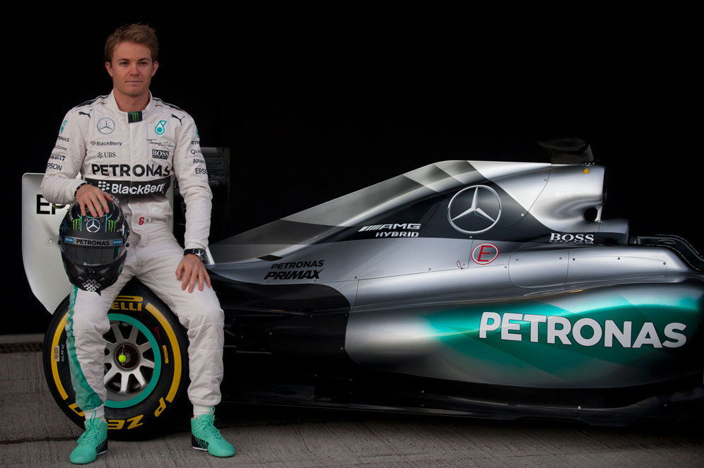 Nico Rosberg (c) AFP