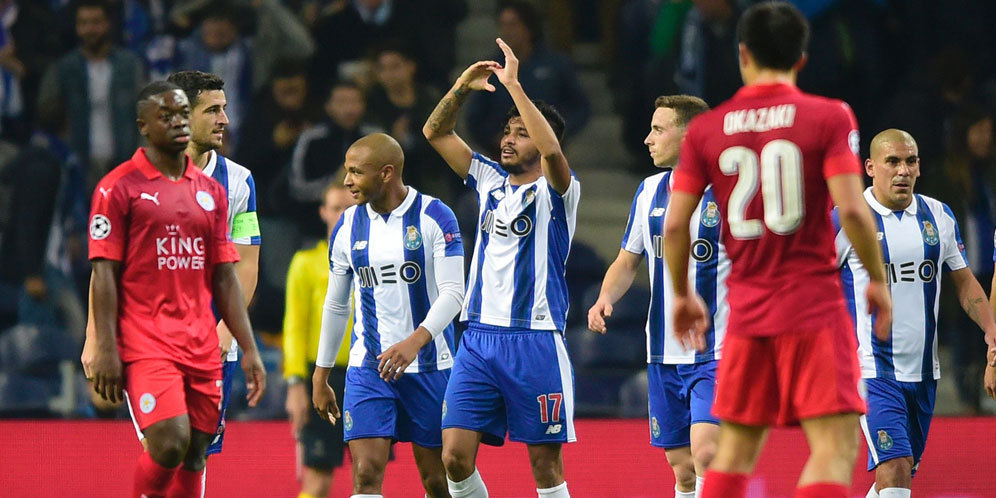 Highlights Liga Champions: Porto 5-0 Leicester City