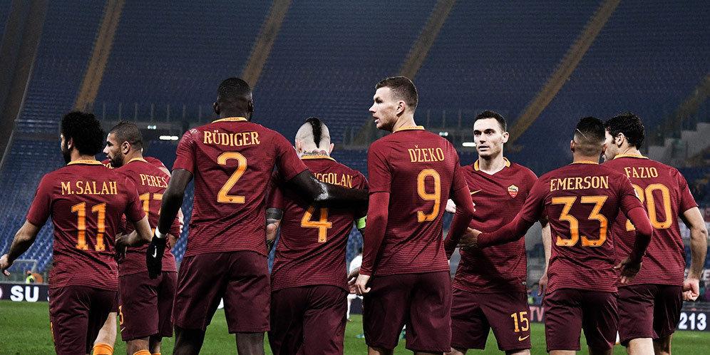 Roma Unbeaten di Olimpico Sepanjang 2016