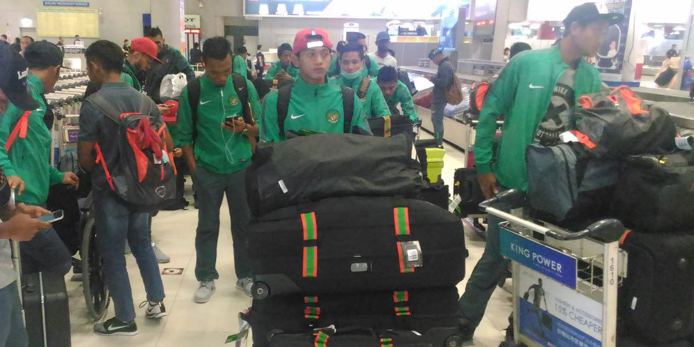 Timnas Indonesia Sudah Mendarat di Thailand