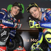 Video: Rossi 'Sambut' Vinales di Movistar Yamaha MotoGP