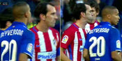 Diego Godin Saling Ludah Dengan Penyerang Alaves Diego Godin Saling Ludah Dengan Penyerang Alaves