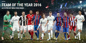 Real Madrid Dominasi UEFA Team of the Year 2016 Real Madrid Dominasi UEFA Team of the Year 2016
