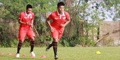 Latihan Persija Belum Diperkuat Pemain Asing