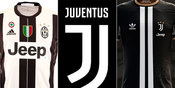 Rekaan Desain Jersey Juventus Dengan Logo Baru
