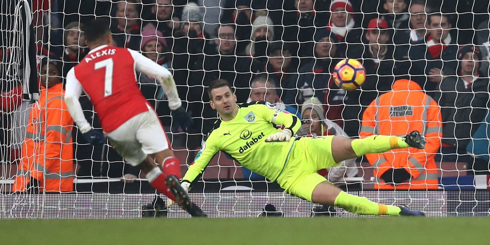 Hasil Pertandingan Arsenal vs Burnley: Skor 2-1