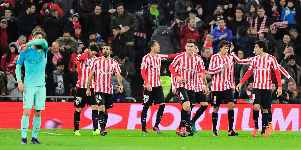 Hasil Pertandingan Athletic Bilbao vs Barcelona: Skor 2-1