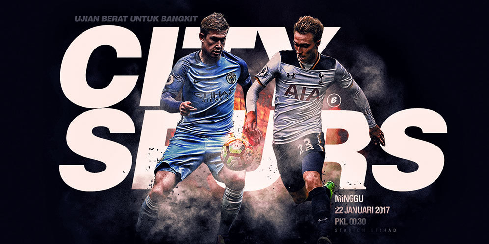 Data dan Fakta Premier League: Manchester City vs Tottenham